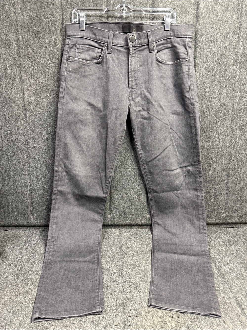 J Brand Men's Gray Bootcut Jeans